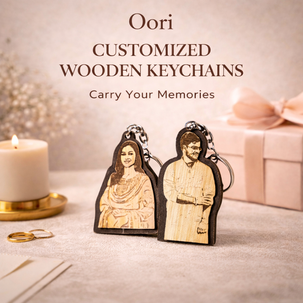 Personalized Wooden Keychains
